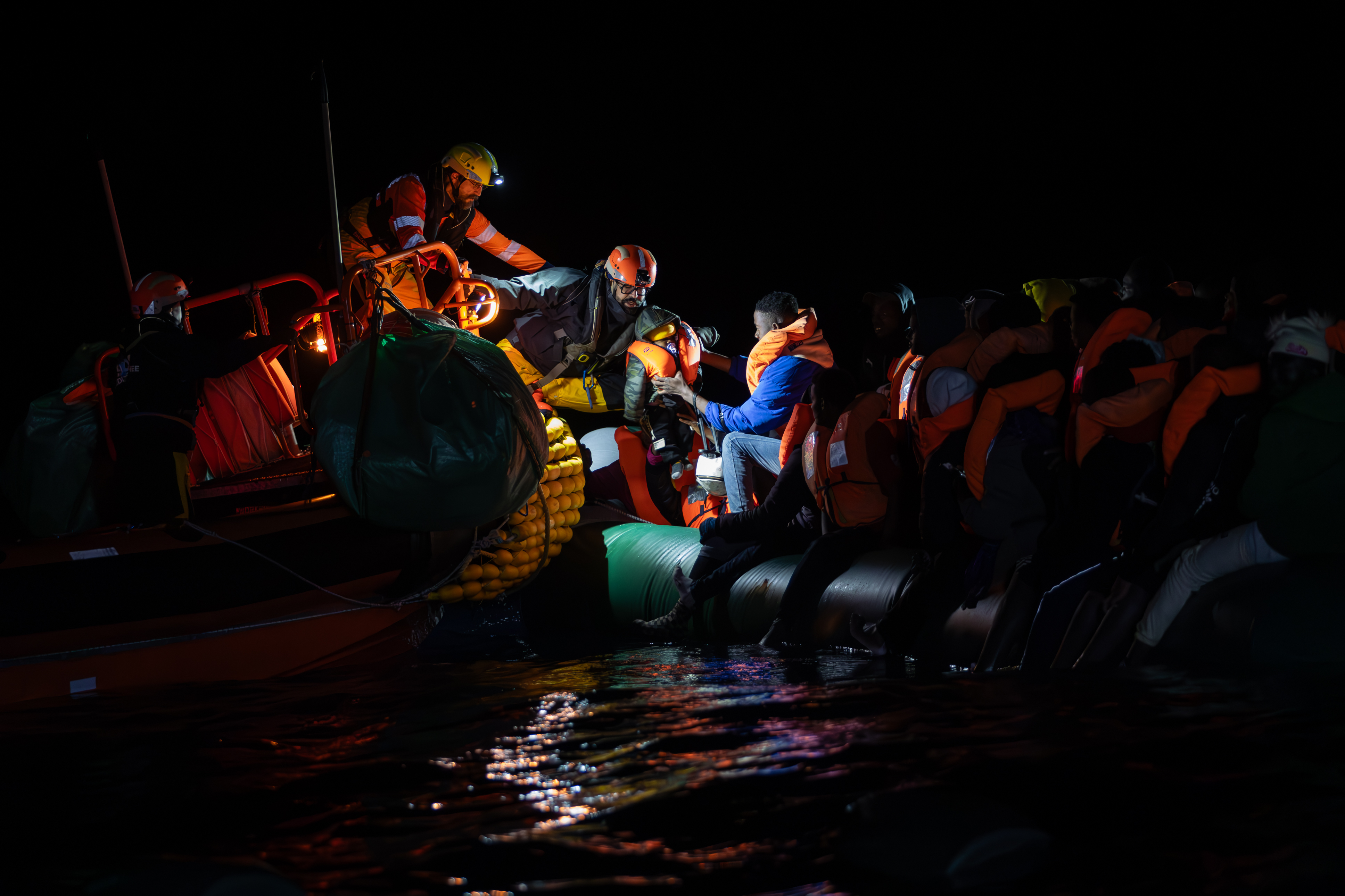 Sauvetage en mer Méditerranée